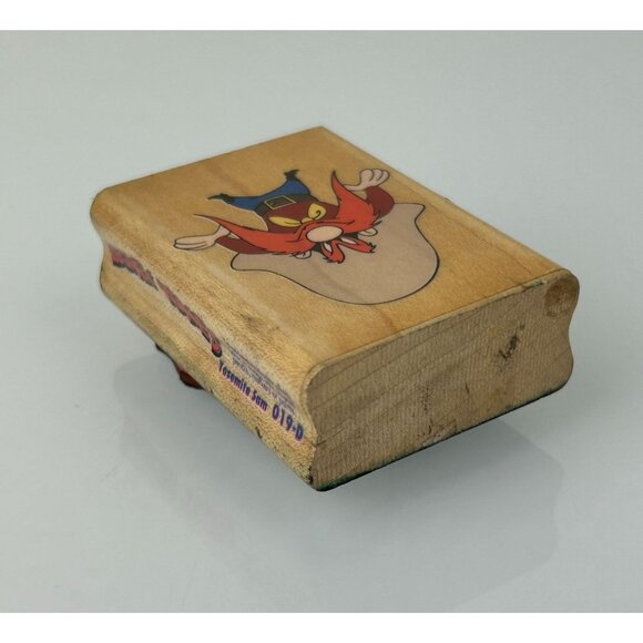 Looney Tunes Yosemite Sam 019-D Vintage 90s Rubber Stamp Stampede Cartoon Craft - Picture 7 of 9